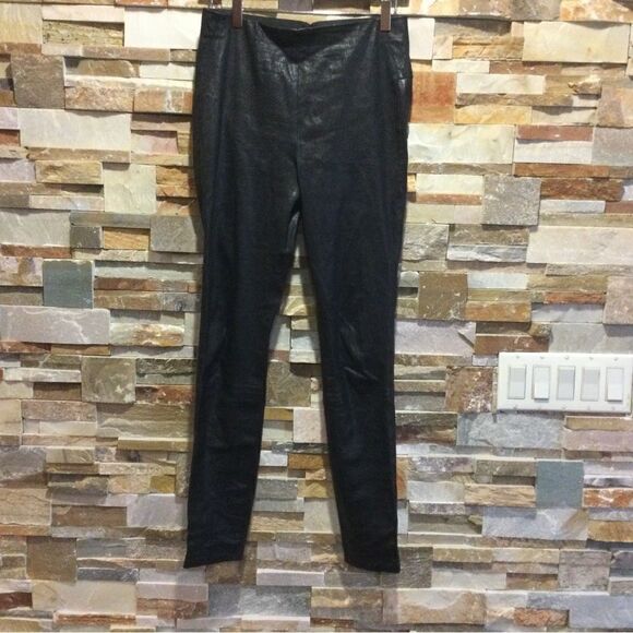 VERONICA BEARD Leather Leggings - Picture 1 of 9